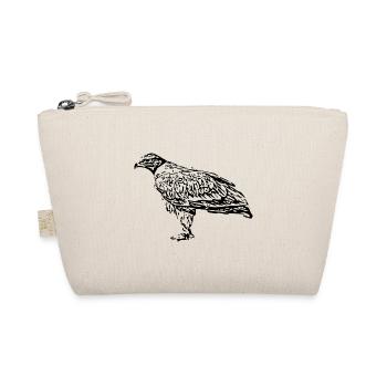 Peregrine falcon Faucan bird predator - Organic Pouch - nature - Front