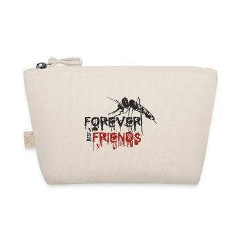 Forever best friends / Mücke | Fun-Shirt - Bio-Täschchen - Natur - Vorne