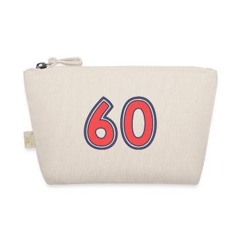 60. 60 ANS. 60e ANNIVERSAIRE. ANNIVERSAIRE 60 ANS. - Trousse biologique - nature - Devant