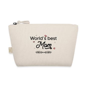 World best mom - Best mom in the world - Organic Pouch - nature - Front