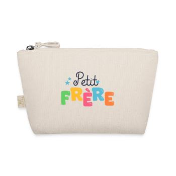 petit frère Cadeau naissance famille - Trousse biologique - nature - Devant