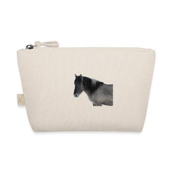 Chevaux T-shirt Cadeau Cavalier - Trousse biologique - nature - Devant