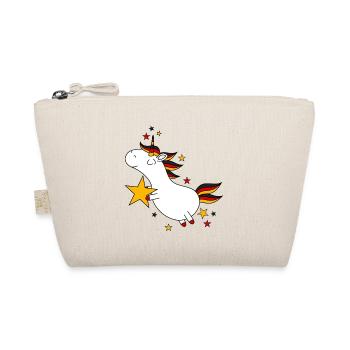 Germany Unicorn - Organic Pouch - nature - Front