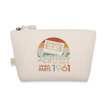 61 ans legends 1961 cadeau vibtage anniversaire 61 - Trousse biologique - nature - Devant