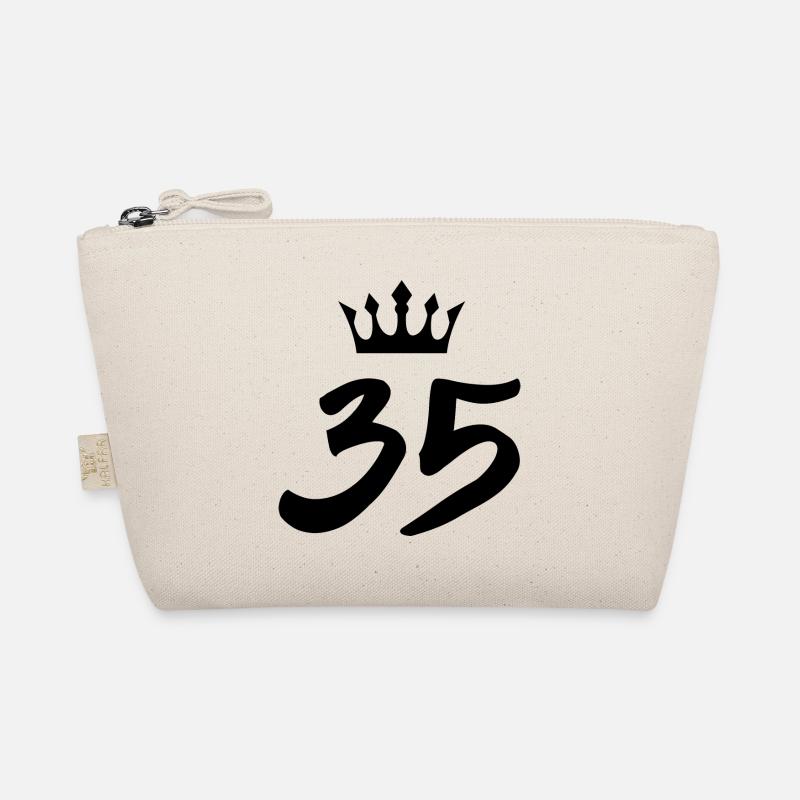 35 Number crown Organic Pouch