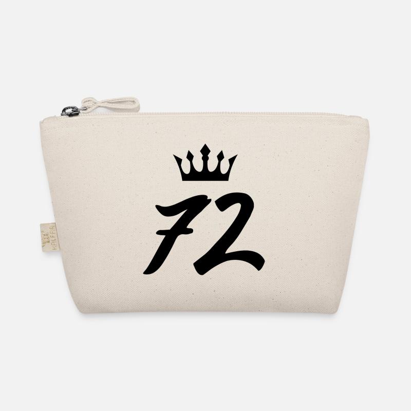 72 Number crown Organic Pouch