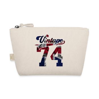 52ND BIRTHDAY UK VINTAGE 1974 - Organic Pouch - nature - Front