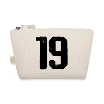 19 number jersey - Organic Pouch - nature - Front