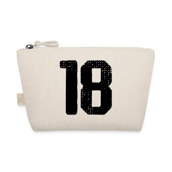 18 number jersey - Organic Pouch - nature - Front