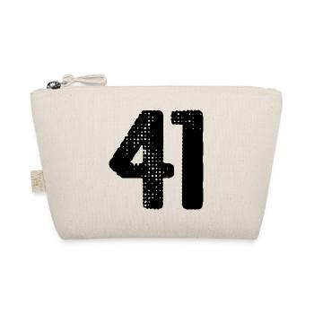 41 number jersey - Organic Pouch - nature - Front