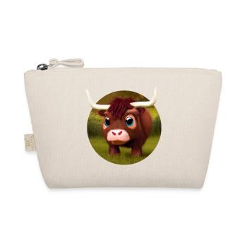 Baby water buffalo - Organic Pouch - nature - Front