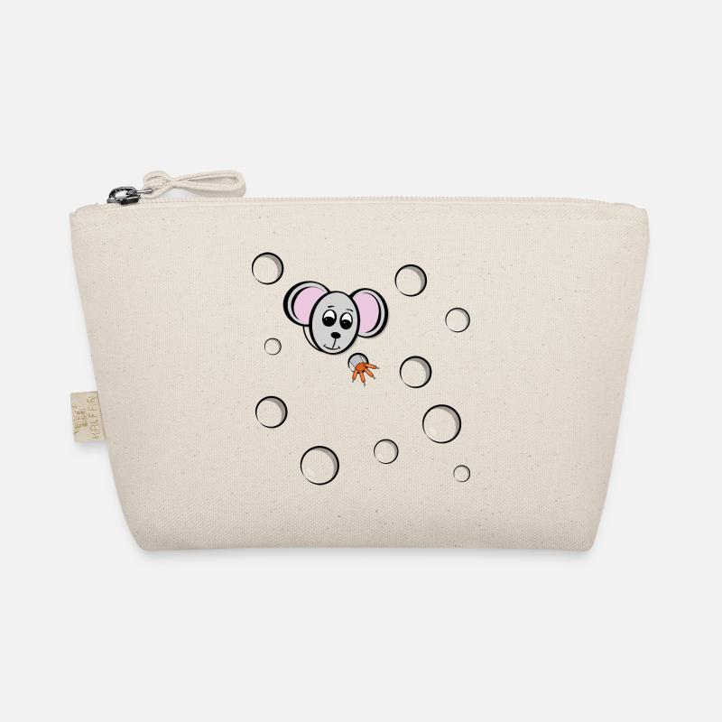 Mouse Cheese Comic Organic Pouch