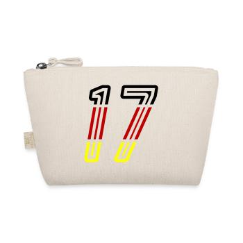 17 Number symbol Germany - Organic Pouch - nature - Front