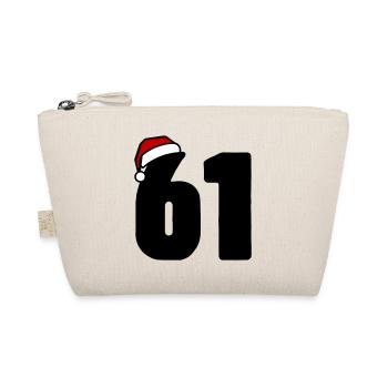 61 Number Christmas - Organic Pouch - nature - Front