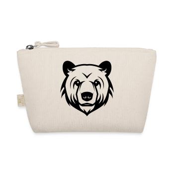 Polar Bear Head Polar Bear - Organic Pouch - nature - Front