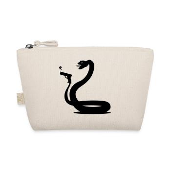 Black Snake - Organic Pouch - nature - Front