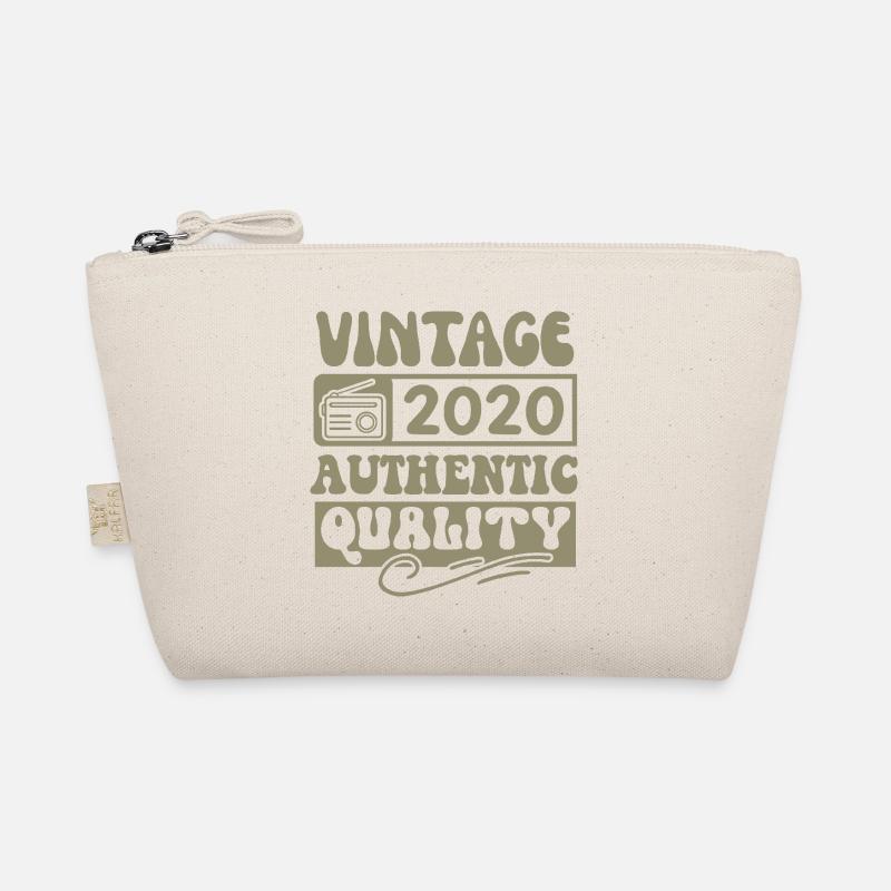 Authentic 2020 Vintage 2020 - Vintage 2020 Retro Organic Pouch