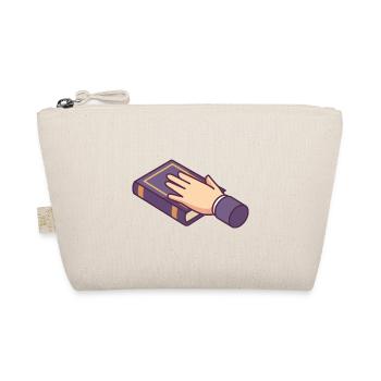 Main jurant sur un livre. - Trousse biologique - nature - Devant