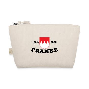 Oberfranke Geschenk Frankenland Dialekt Wappen - Bio-Täschchen - Natur - Vorne