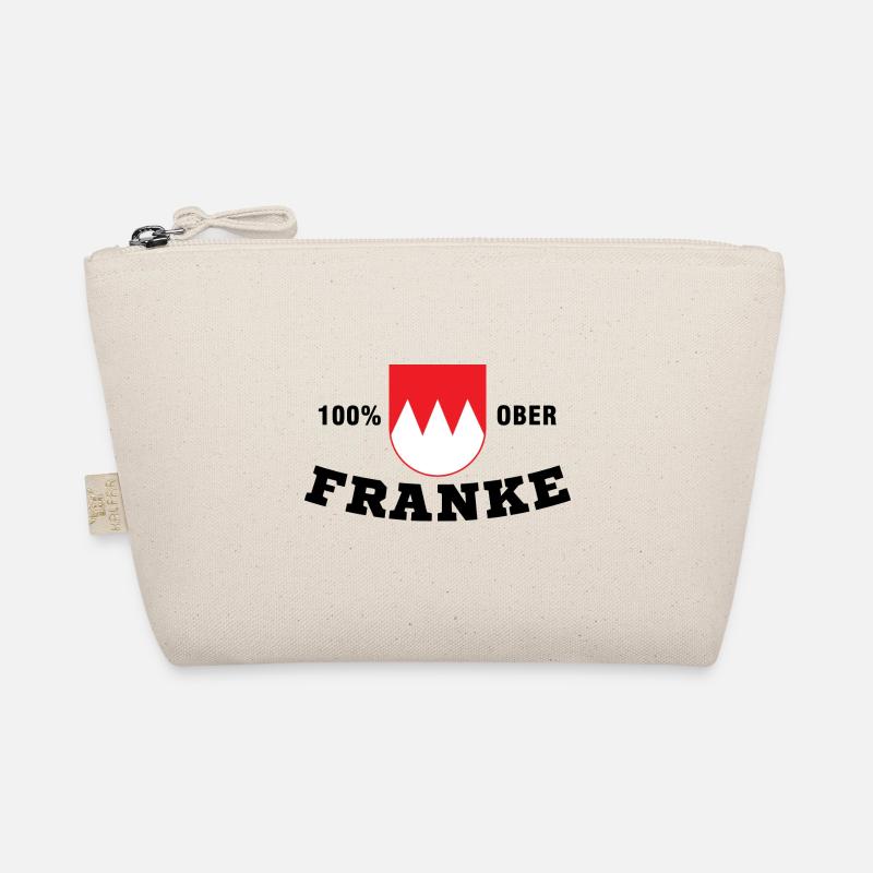 Oberfranke Geschenk Frankenland Dialekt Wappen - Bio-Täschchen - Natur