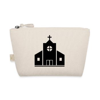 Kirche - Bio-Täschchen - Natur - Vorne