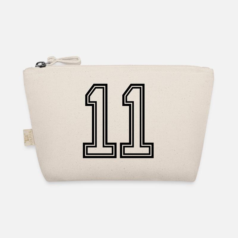 11 Zahl symbol Bio-Täschchen