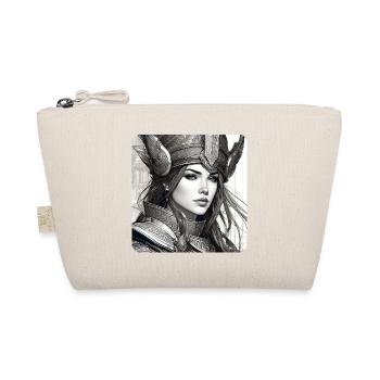 Fantasy Anime Fille Viking Germanique Trigues Moyen Âge - Trousse biologique - nature - Devant