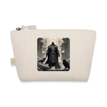 Fier chevalier noir avec des corbeaux - Trousse biologique - nature - Devant