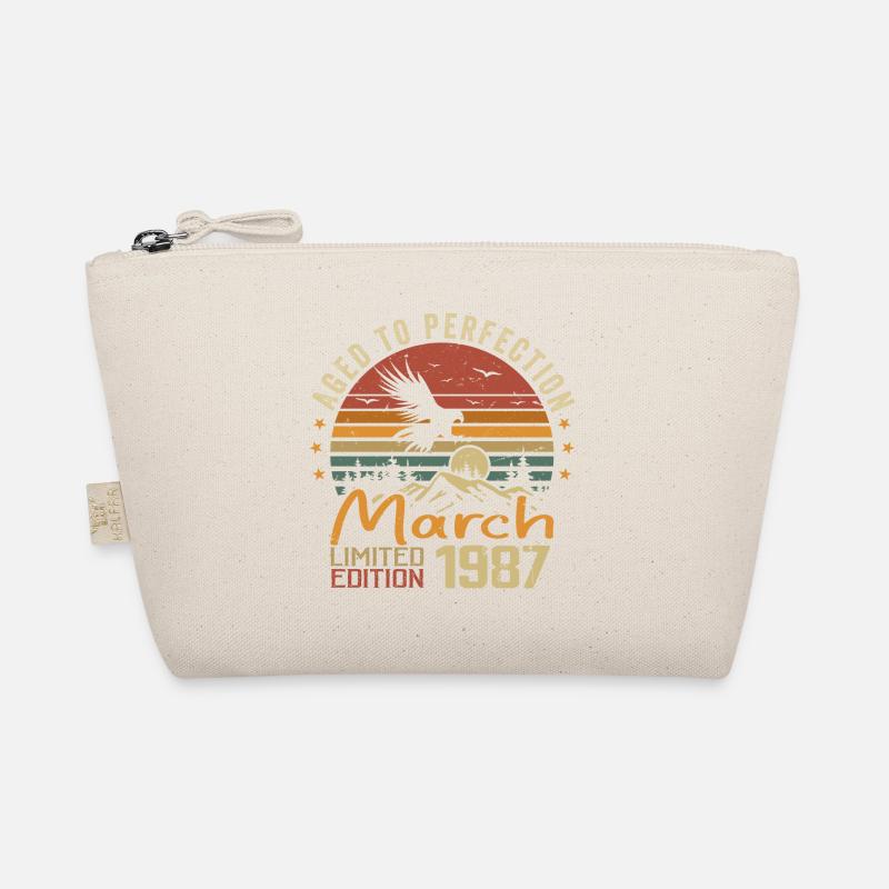Les Légendes Sont Nées en Mars 1987 Vintage Retro Trousse biologique