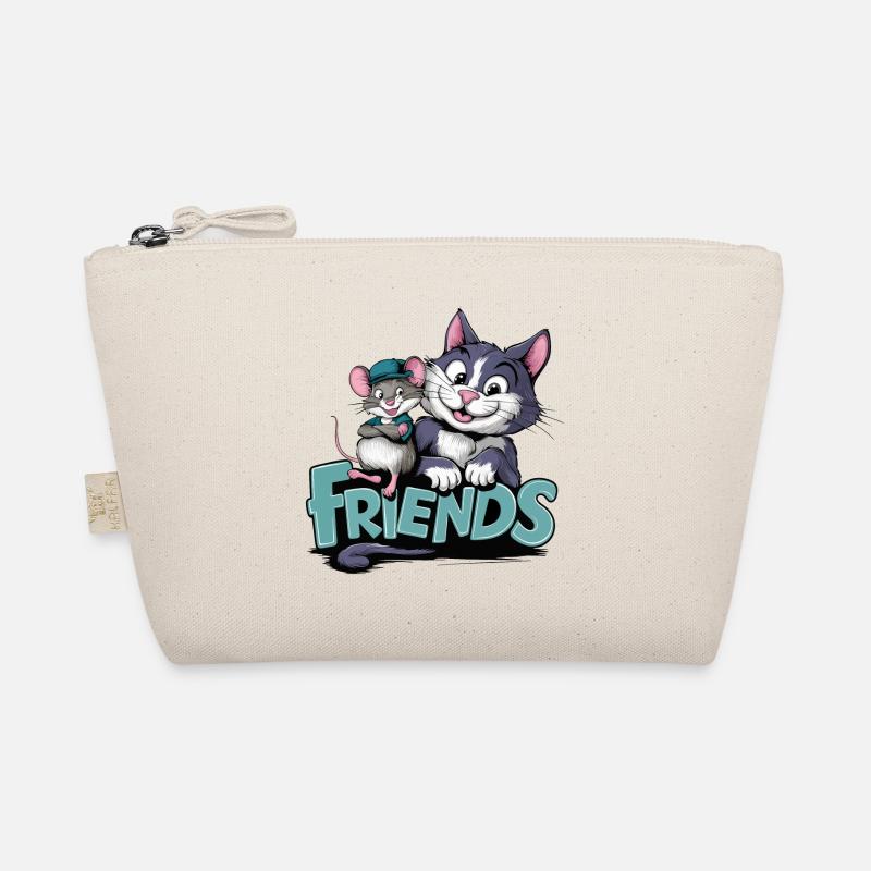 Amitié Amis Chat et Souris Pour Forever Trousse biologique