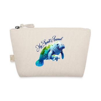 Manatee with calf - Organic Pouch - nature - Front