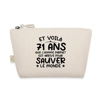 71 ans Cadeau anniversaire 71 ans Homme - Trousse biologique - nature - Devant