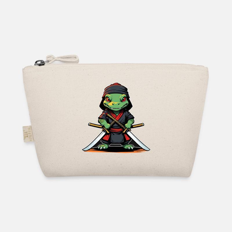 Ninja-Aligator #3 Bio-Täschchen