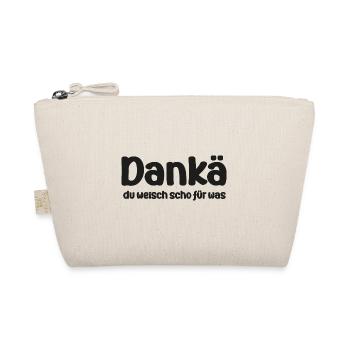 Dankä du weisch schon für was Schweizerdeutsch - Bio-Täschchen - Natur - Vorne