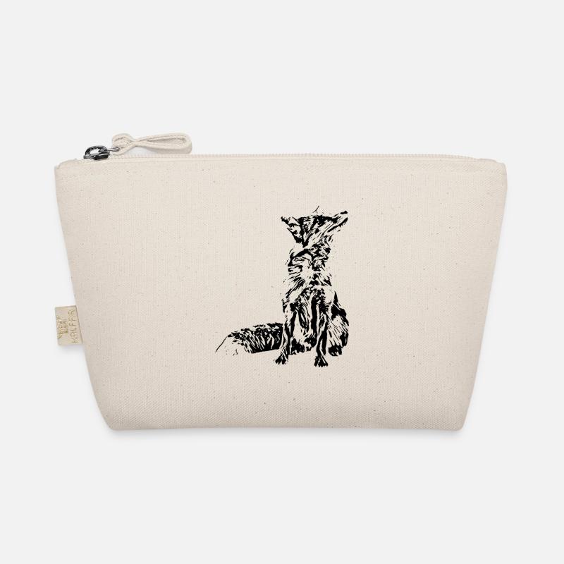Fuchs - Bio-Täschchen - Natur