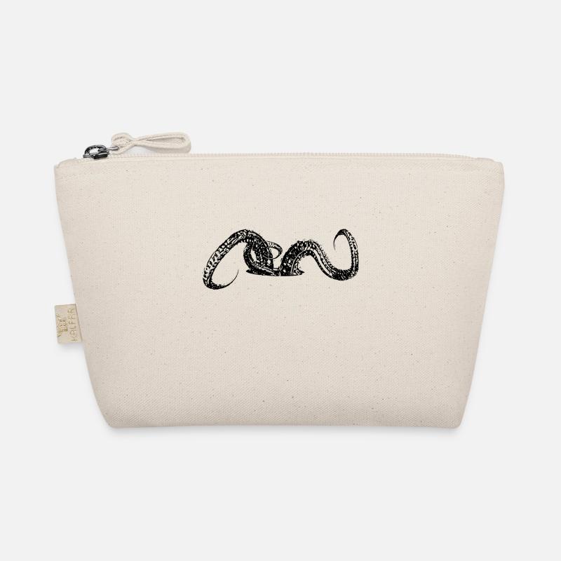Oktopus - Bio-Täschchen - Natur