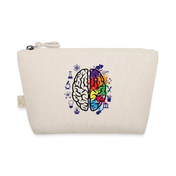 Brain Gift Chemistry Chemist Science - Organic Pouch - nature - Front