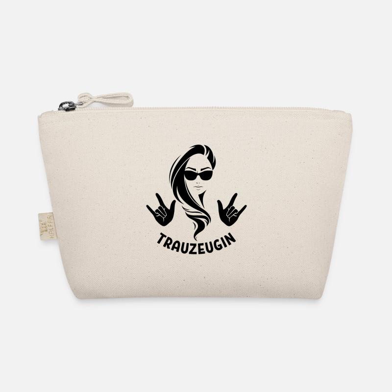 Trauzeugin Braut Geschenk Hochzeit Paar Ehe Bio-Täschchen