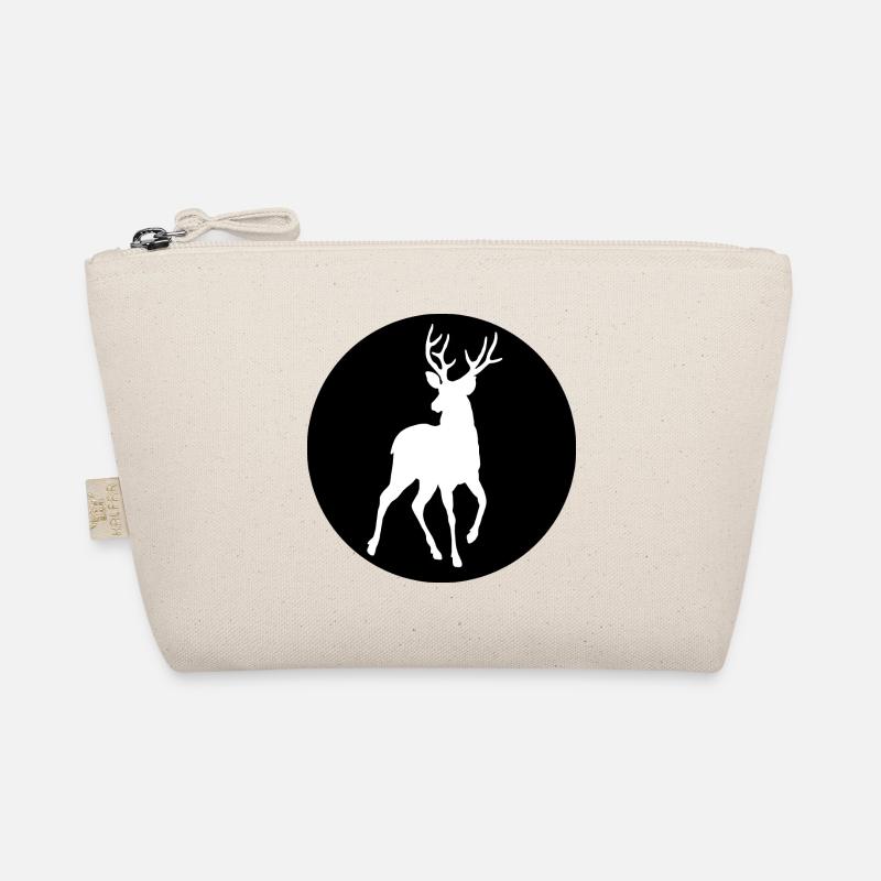 Deer Forest Symbol Organic Pouch
