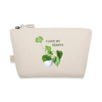 I love my plants - Bio-Täschchen - Natur - Vorne