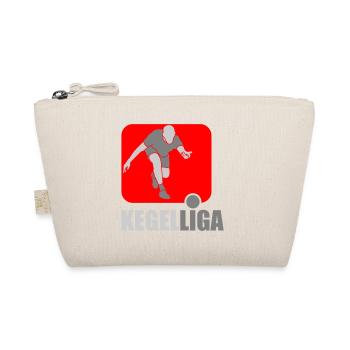 Kegel Liga | Farben änderbar - Bio-Täschchen - Natur - Vorne