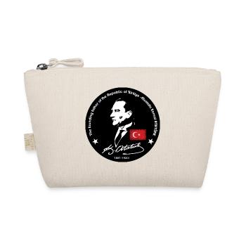 Mustafa Kemal Ataturk - Organic Pouch - nature - Front