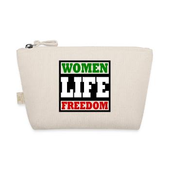 Women life freedom - Organic Pouch - nature - Front