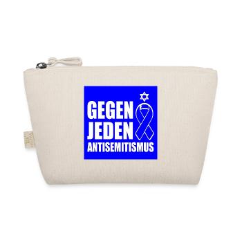 Gegen jeden antisemitismus - Bio-Täschchen - Natur - Vorne