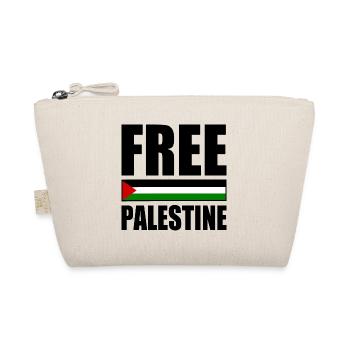 Free palestine - Bio-Täschchen - Natur - Vorne