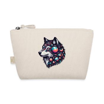 WOLF, COSMIC, UNIVERSE, PLANET, STARS, GALAXY, WORLD - Organic Pouch - nature - Front