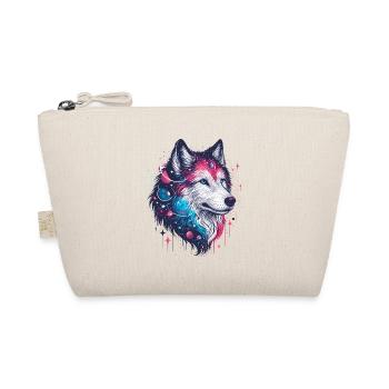 WOLF, COSMIC, UNIVERSE, PLANET, STARS, GALAXY, WORLD - Organic Pouch - nature - Front
