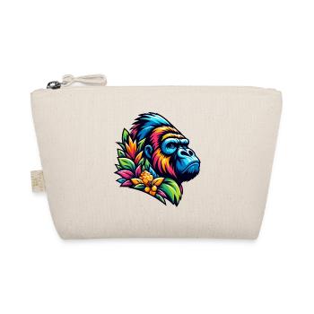 GUARDING GORILLA JUNGLE PLANT AFRICA FRUITS - Organic Pouch - nature - Front