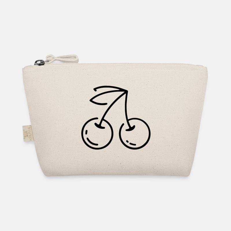 KIRSCHEN KIRSCHE FRUCHT OBST BAUM SAUER PAAR ROT Bio-Täschchen