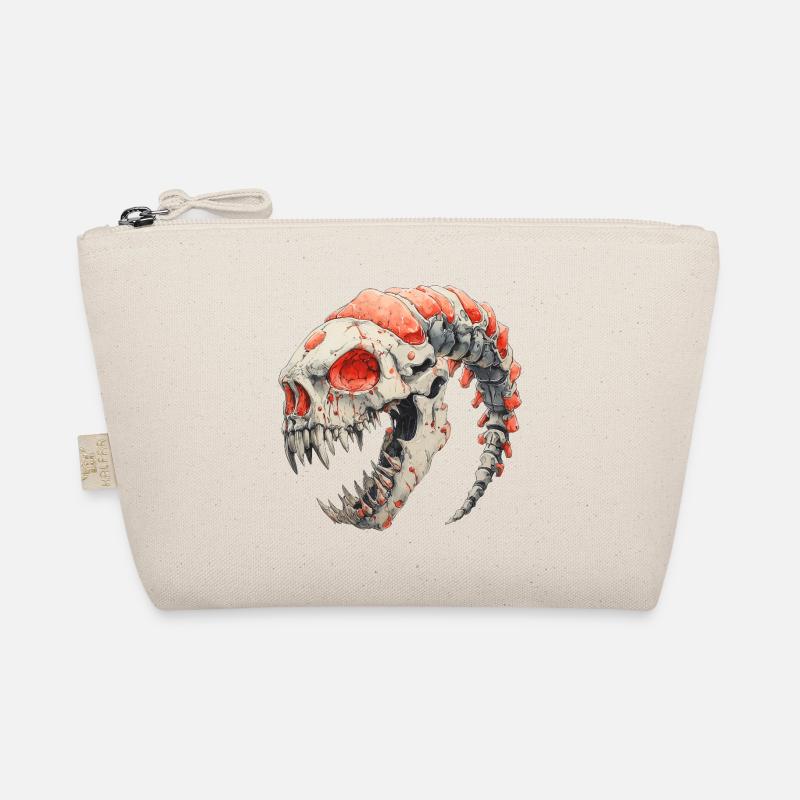 Alien Skull Horror Bio-Täschchen